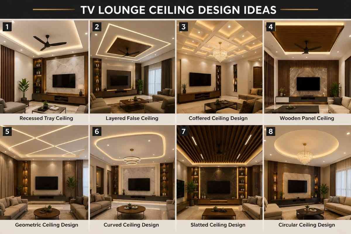 TV Lounge Ceiling Design