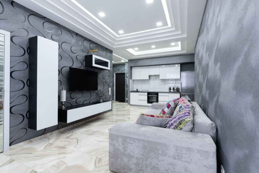 modern LCD Ceiling Design